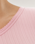 Bisou Ribbed Pajama Set