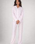 Riviera Amore Striped Pajama Set