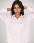 Riviera Amore Striped Pajama Set