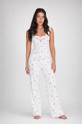 Paris Ruffle Floral Pajama Set