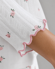 Paris Ruffle Floral Pajama Set