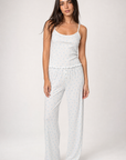 Amore Heart Ribbed Pajama Set