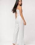 Amore Heart Ribbed Pajama Set