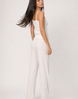 Amore Heart Ribbed Pajama Set