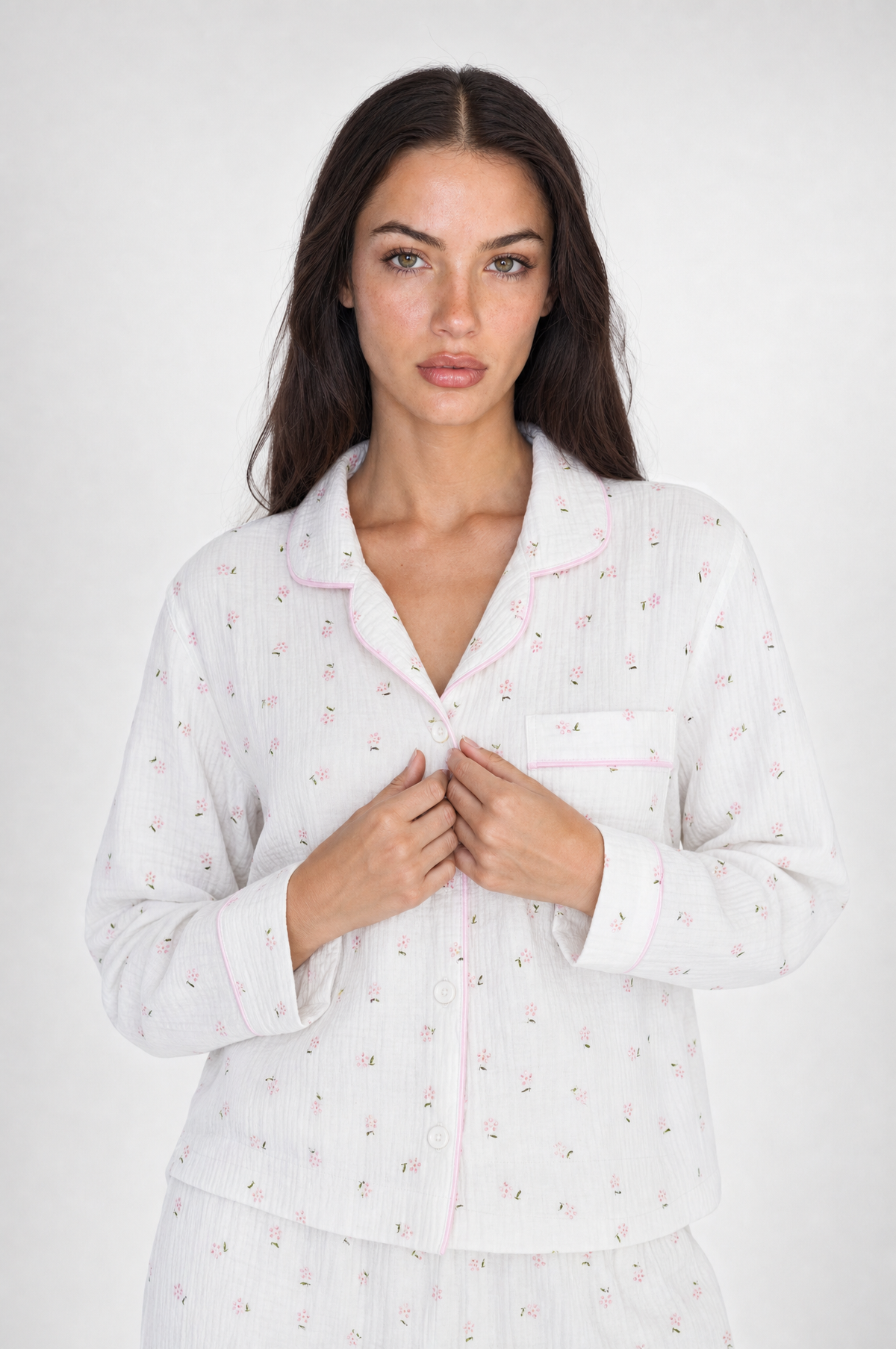 Mon Cherry Pajama Set