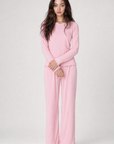 Bisou Ribbed Pajama Set