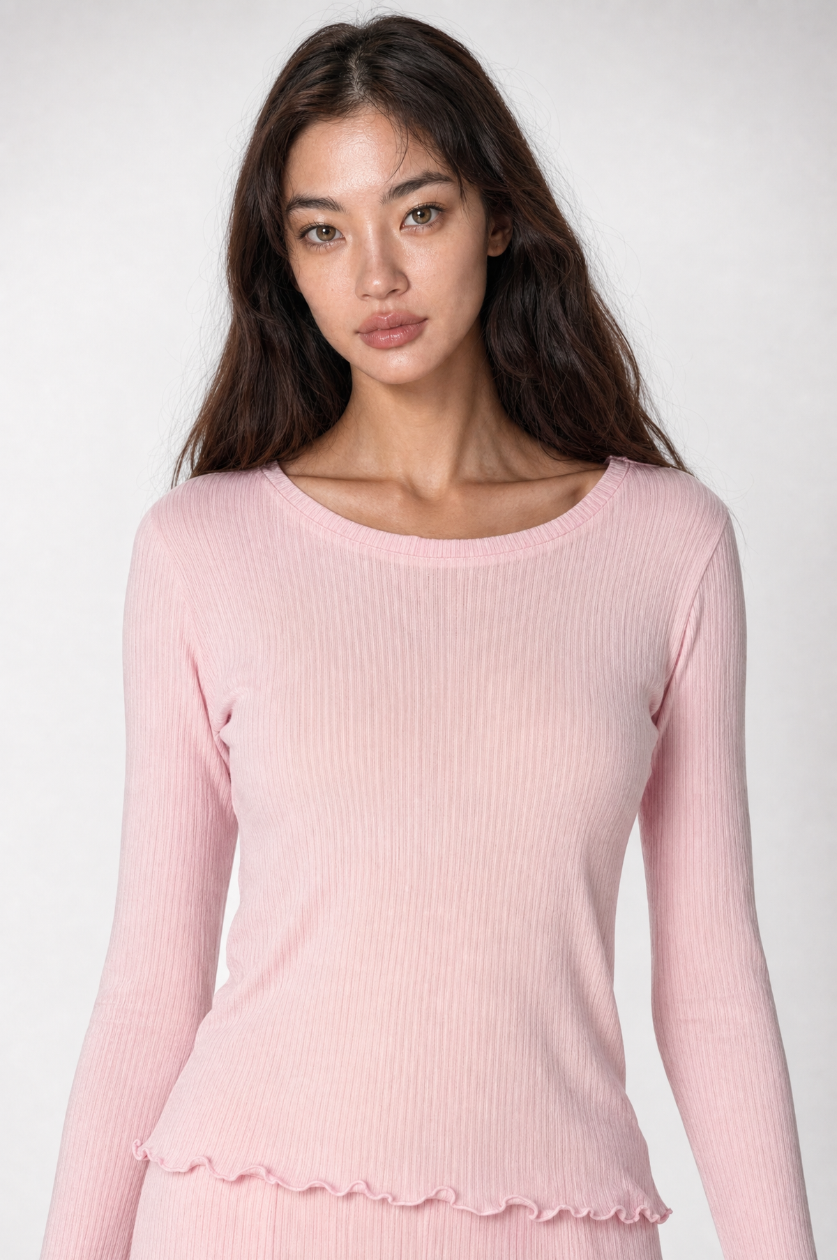 Bisou Ribbed Pajama Set