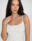 Amélie Bow Slip Dress