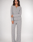 Vivienne Bow Pajama Lounge Set