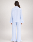 Estelle Ruffle Checkered Pajama Set